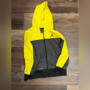 Jordan Yellow and Black Jacket